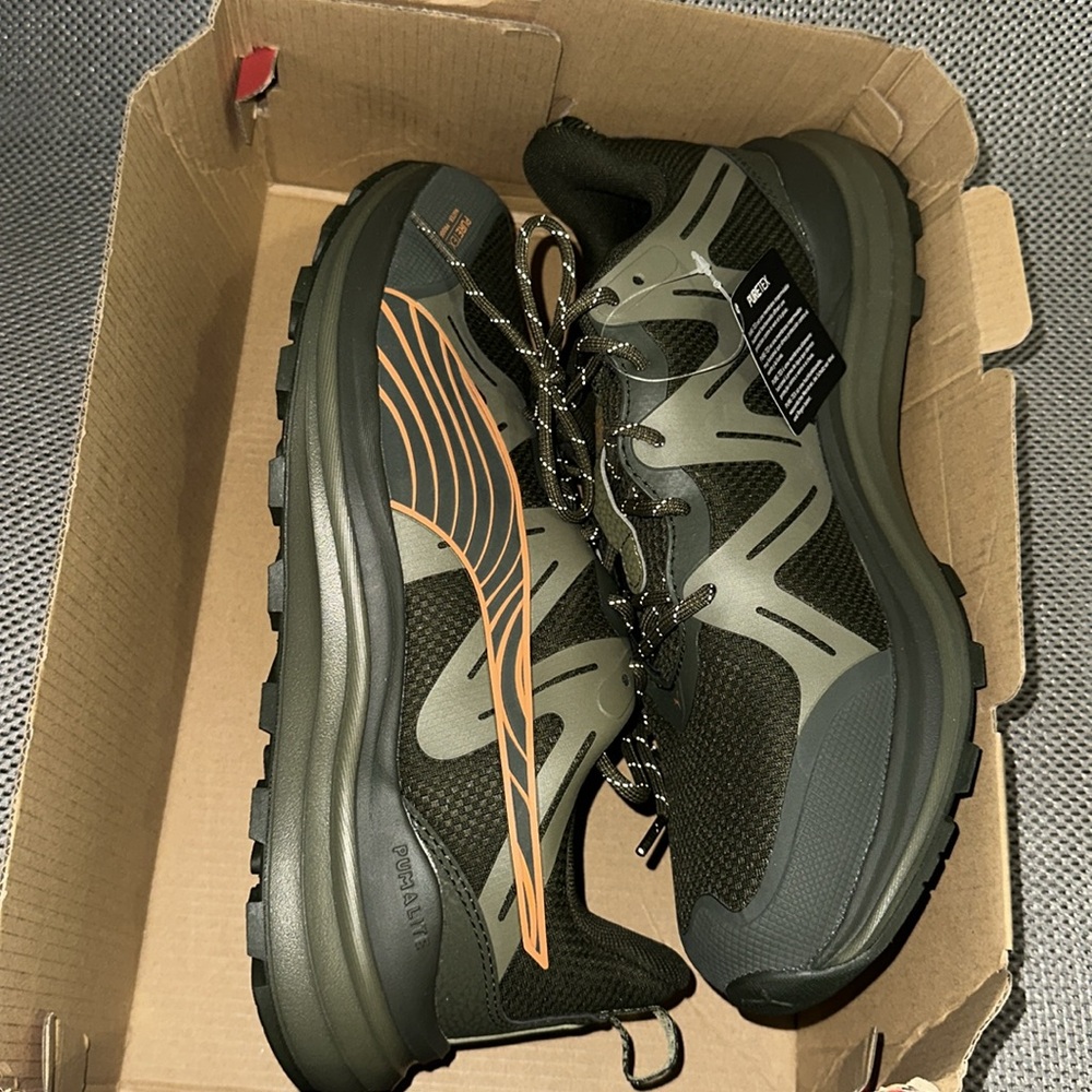 PUMA REFLECT LITE TRAIL PTX WATERPROOF NEW, size 11, very comfy, last one!310095 - Picture 3 of 8